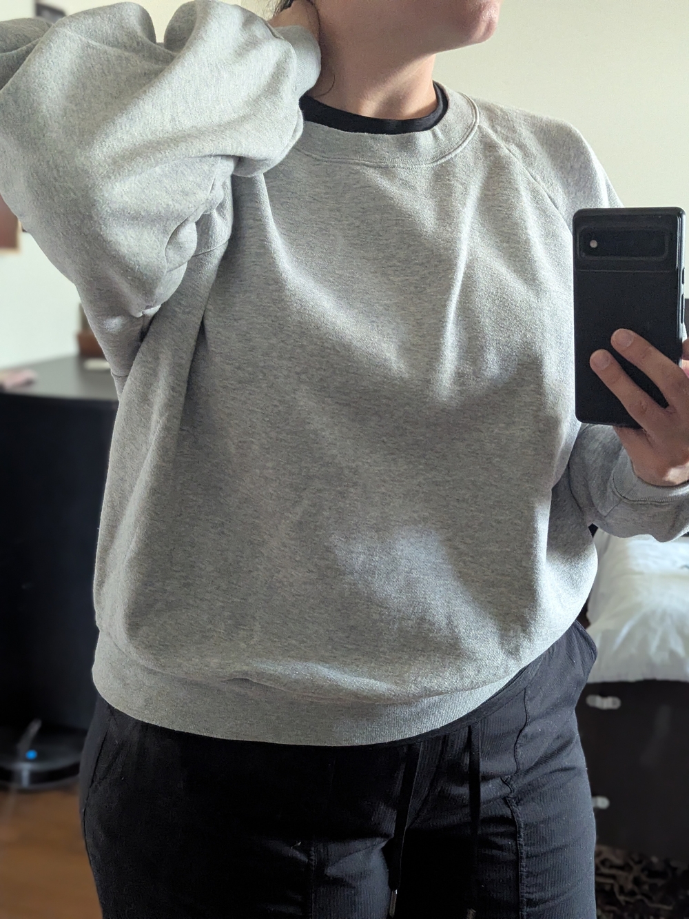 Women's Gray Crewneck From Gap